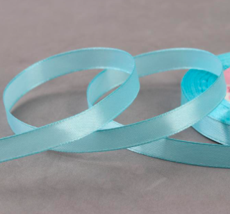 Изображение Лента атласная голубая 10 мм №11, 22 м